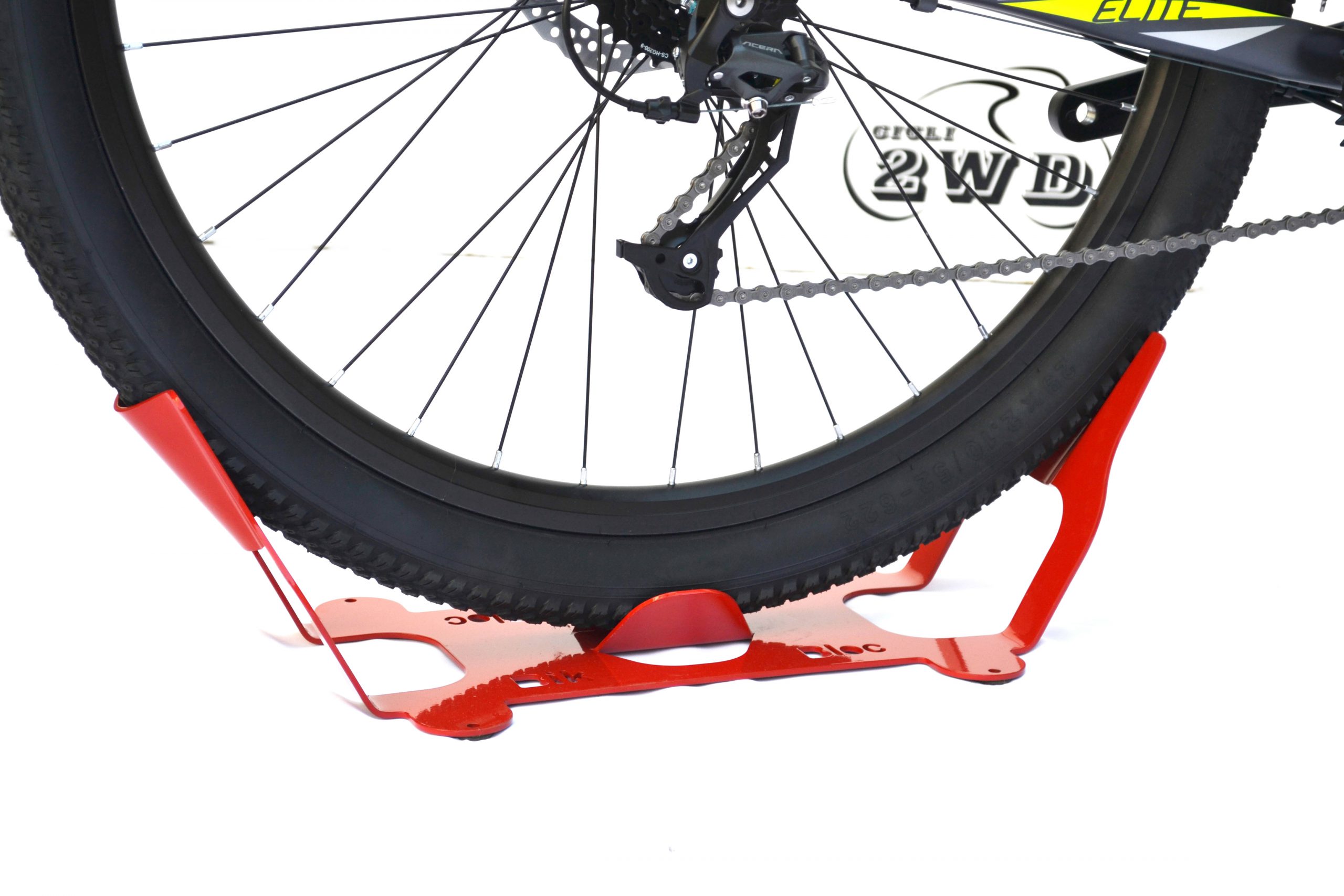 Portabiciclette da pavimento per biciclette portabiciclette per